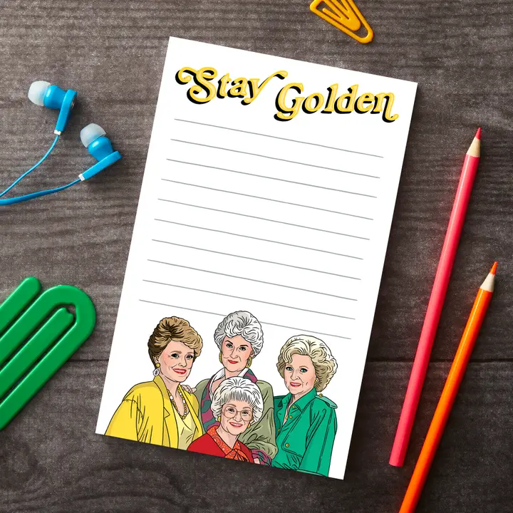 Golden Girls - Notepad