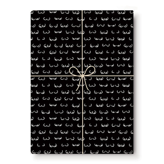 Boob Wrapping Paper - Set/3