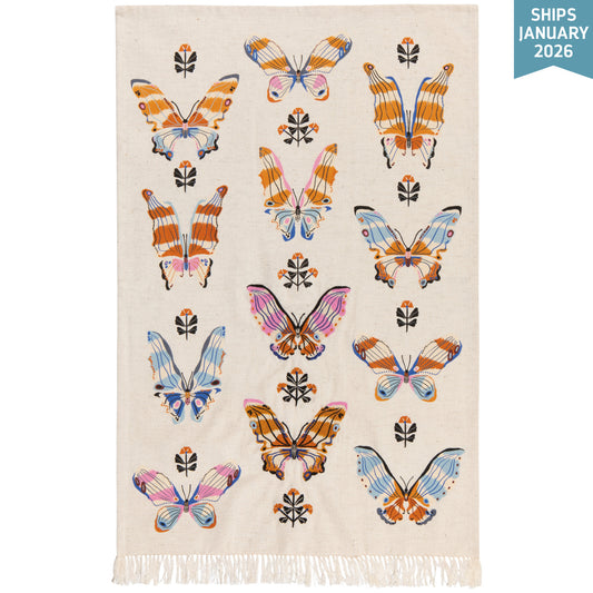 Aurora Embroidered Dish Towel