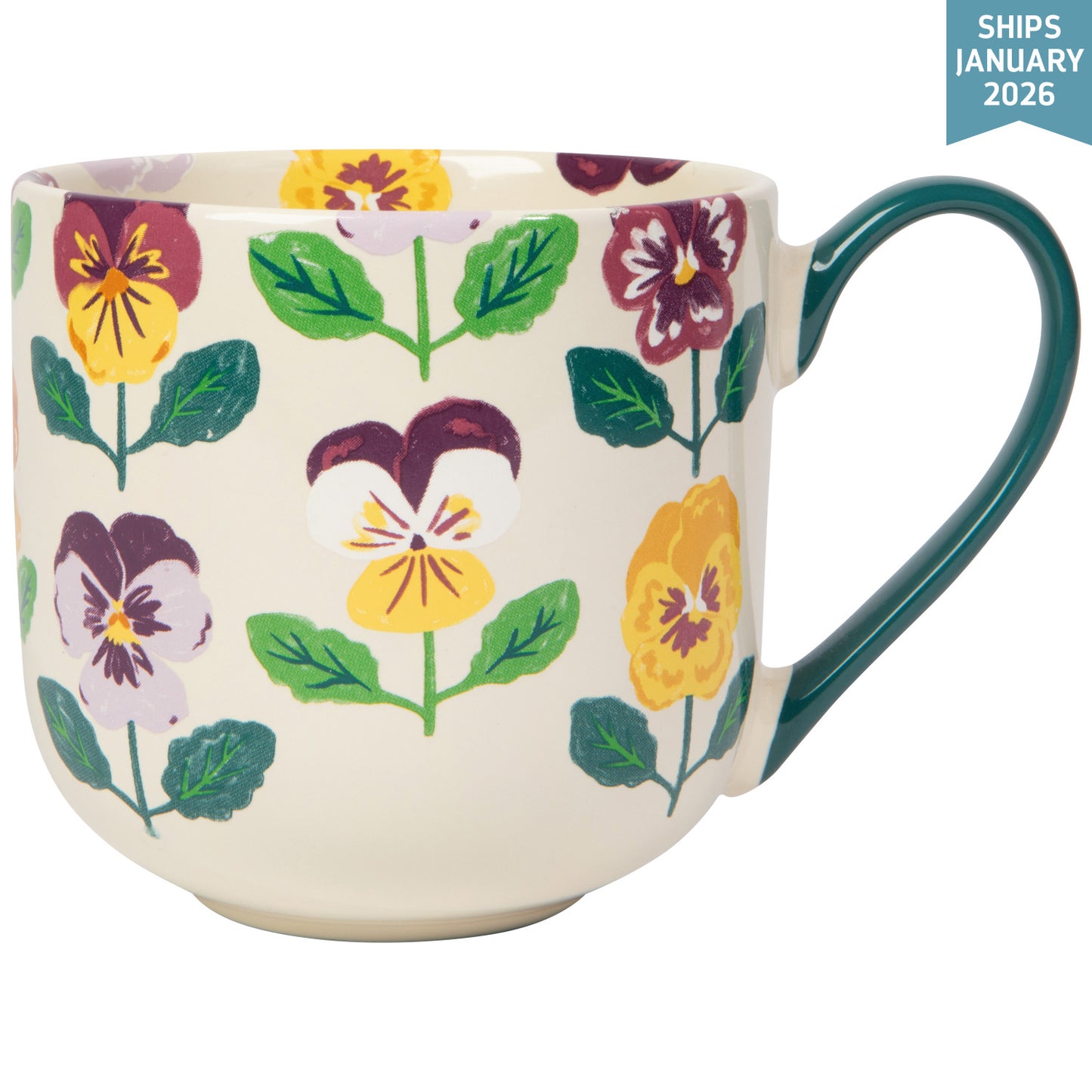 Pansy Mug
