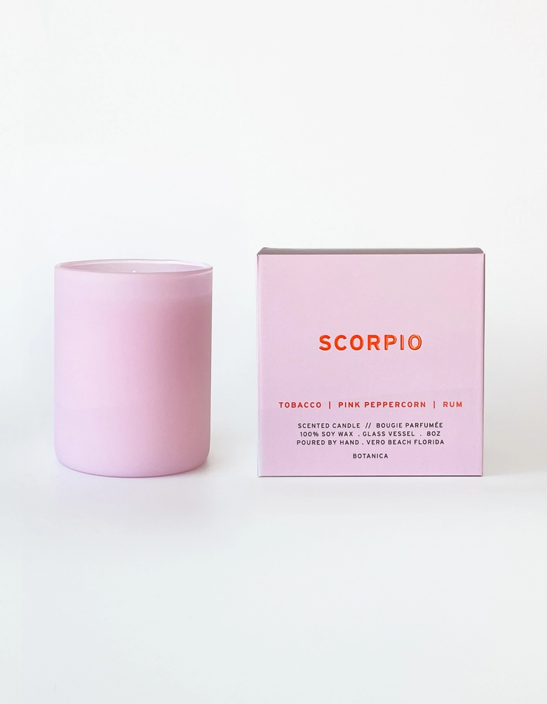 Scorpio - Zodiac Candle