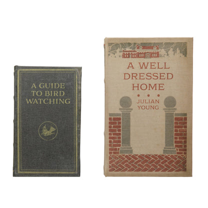 Secret Storage Books - Well Dressed & Bird Watching