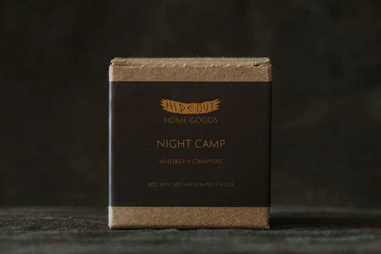 Night Camp Candle - Hideout Distro