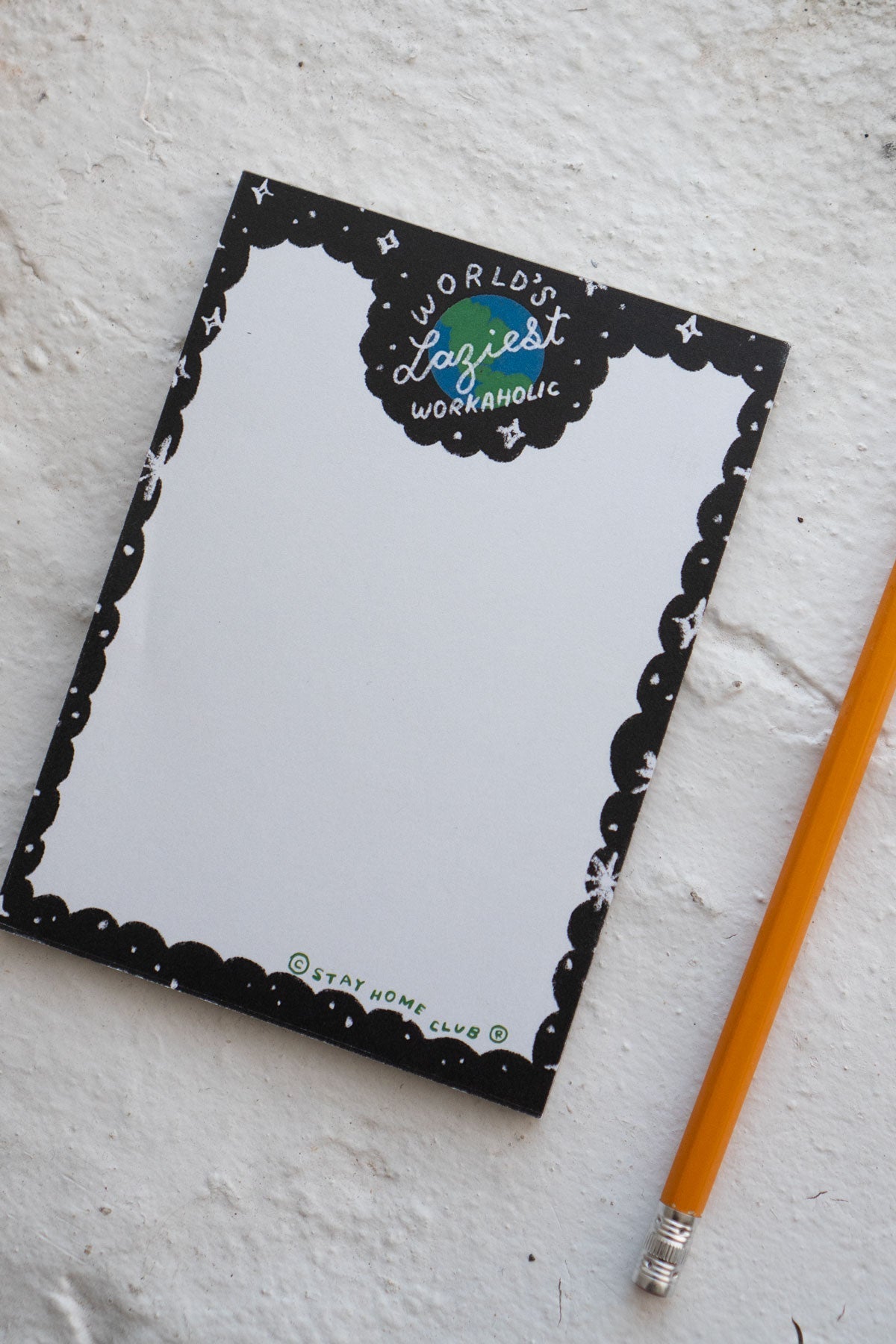 Workaholic Notepad – Shop Chop