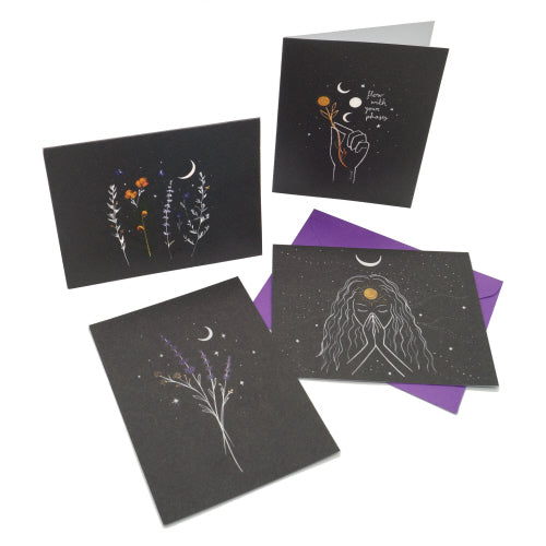 Evening Flora Notecards Set