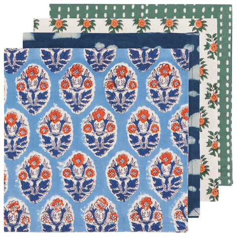 Block Print Napkin Set