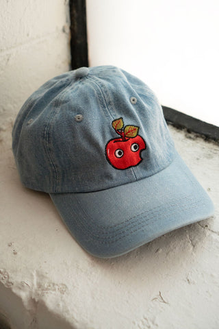 Googly Apple - Denim Hat
