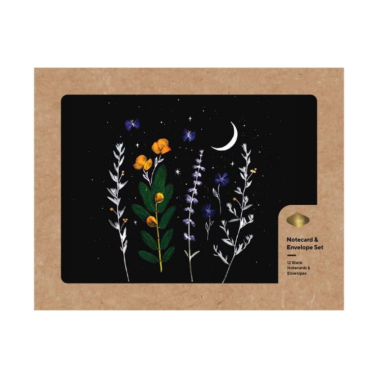 Evening Flora Notecards Set