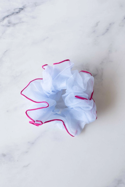 Organza 2-Tone Scrunchie