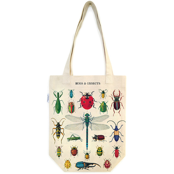 Cavallini Tote Bag - Bugs & Insects