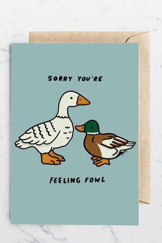 Feeling Fowl Card