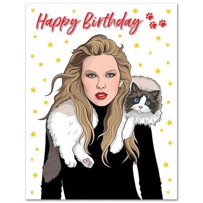 Swift Birthday Card