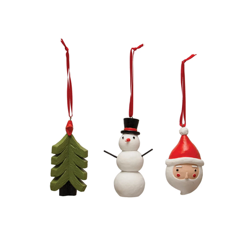 Resin Christmas Ornament - 3 Styles