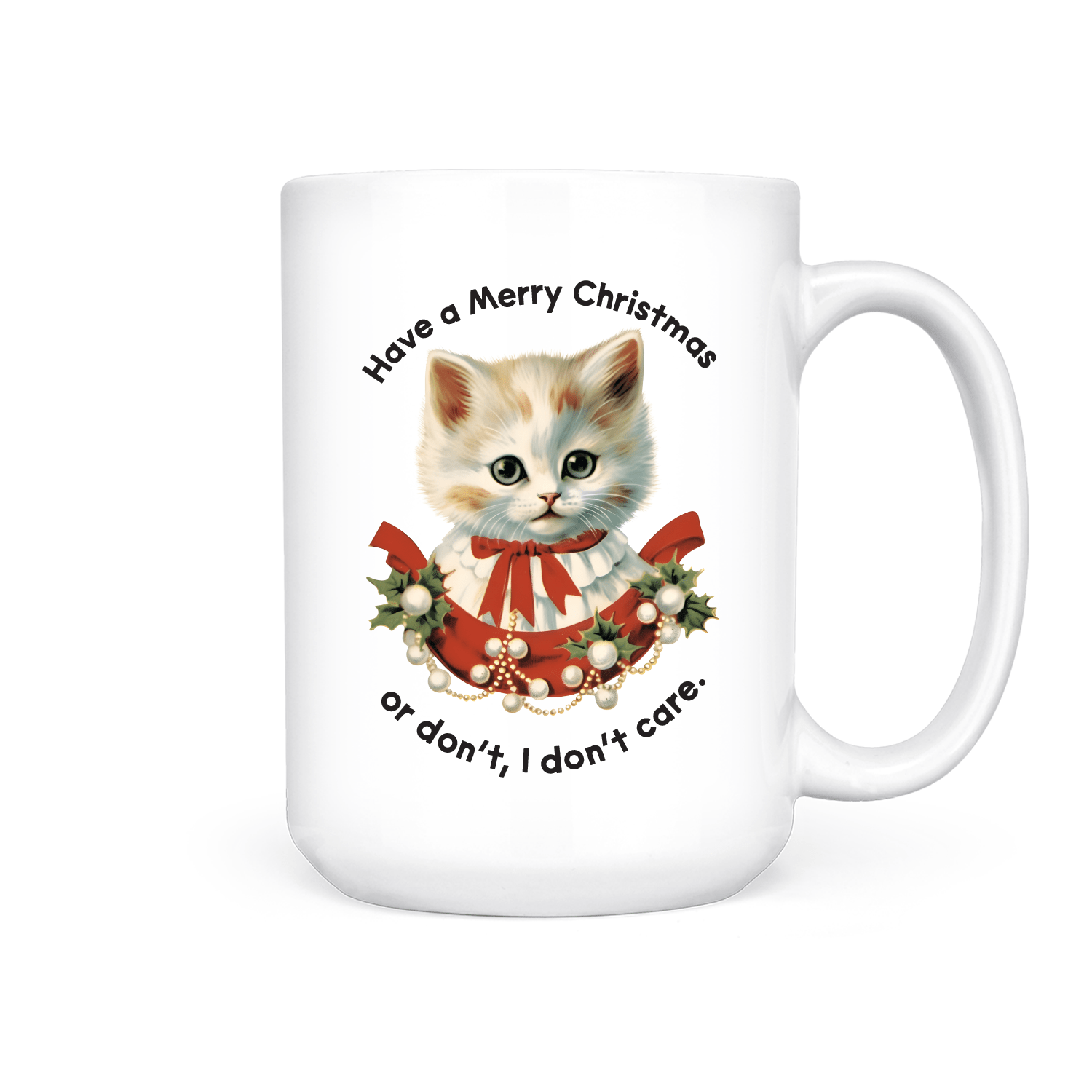 PBH I Don't Care Christmas Mug