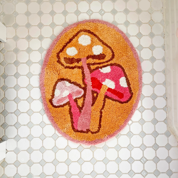 Mushroom Bathmat