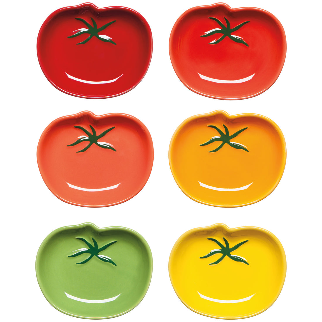 Pinch Bowls (Set/6) - Tomatoes