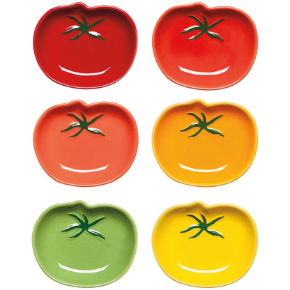 Pinch Bowls (Set/6) - Tomatoes