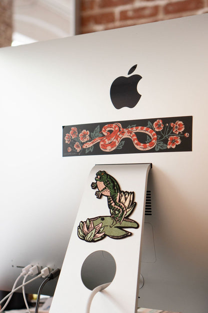 Jumpy Frog Sticker Patch