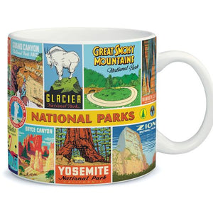 National Parks - Vintage Mug