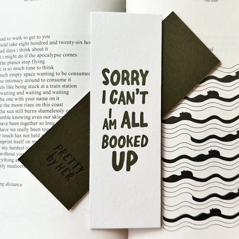 All Booked Up Bookmark