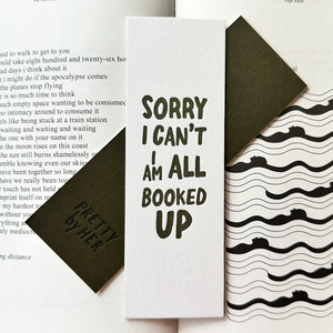 All Booked Up Bookmark