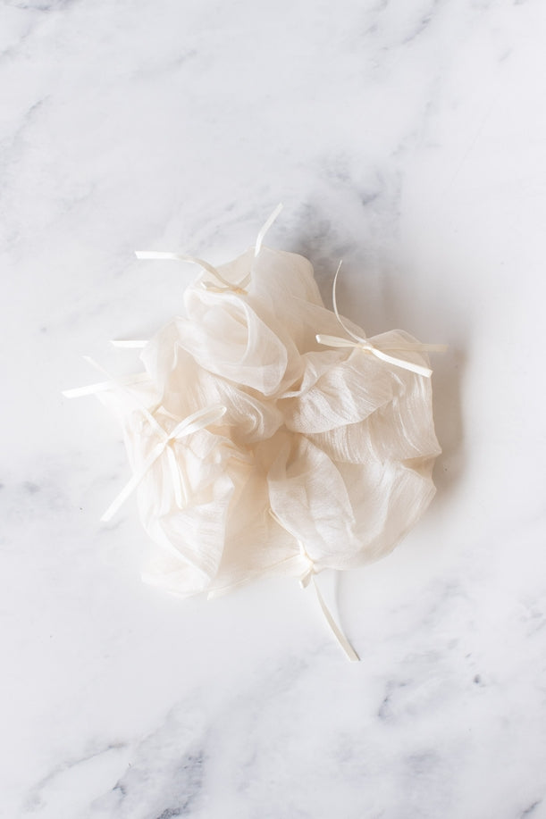 Ribbon Hair Scrunchie