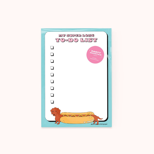 Super Long To-Do List Notepad