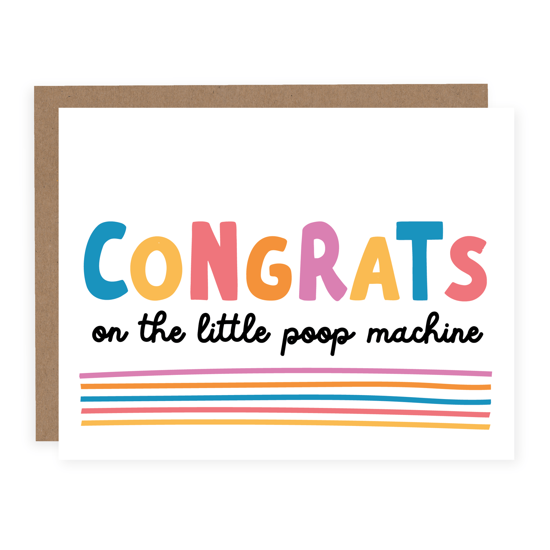 Little Poop Machine Card