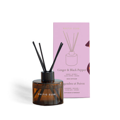 Ginger + Black Pepper - Reed Diffuser