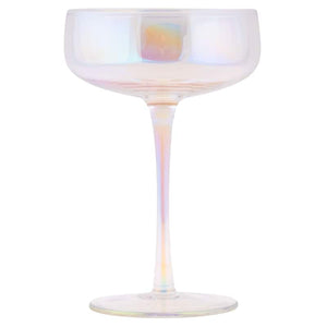 Mid Century Champagne Coupe - Iridescent