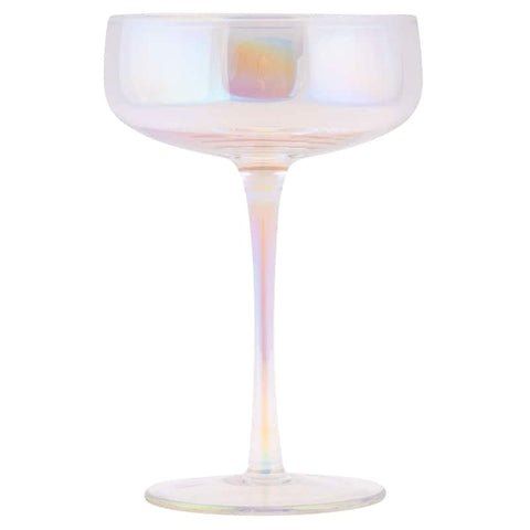 Mid Century Champagne Coupe - Iridescent