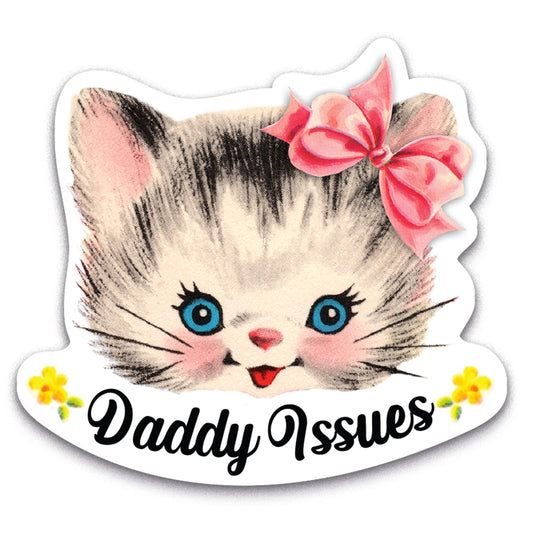 Daddy Issues (Kitty) Sticker