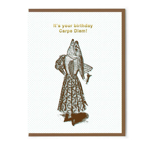 Carpe Diem Birthday Card