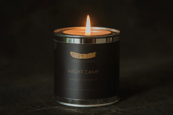 Night Camp Candle - Hideout Distro