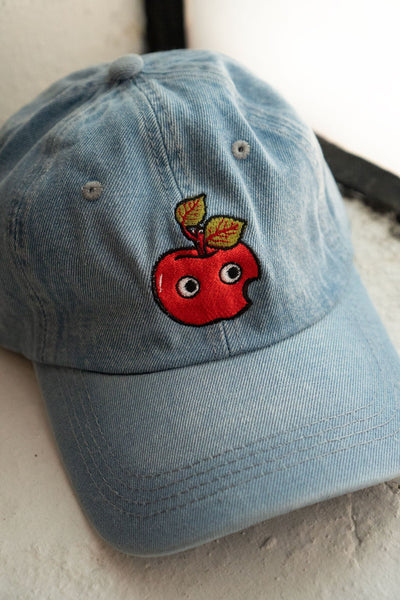 Googly Apple - Denim Hat