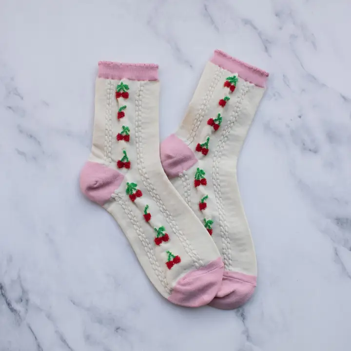 Cherry Dream Socks