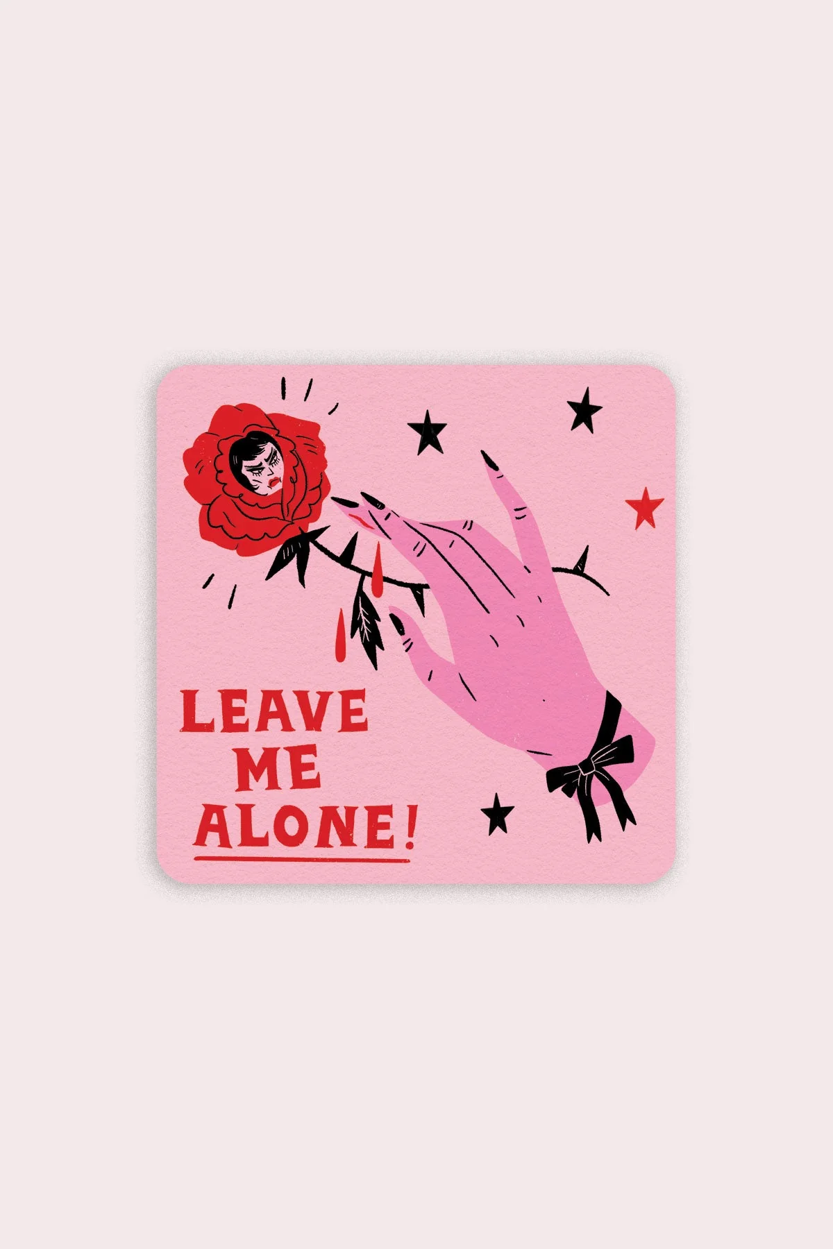Leave Me Alone Vinyl Sticker