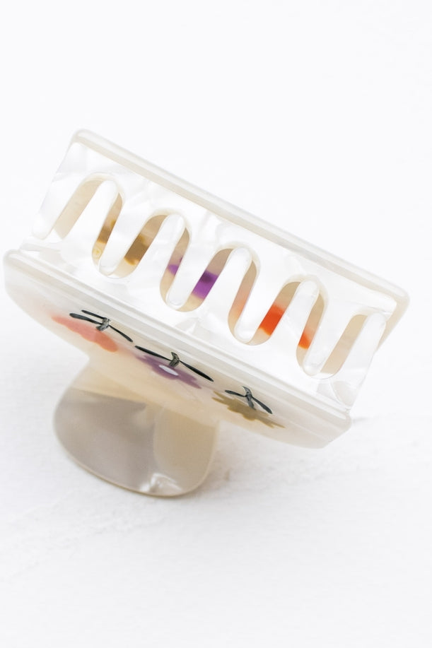 Flowers In Bloom Hair Claw