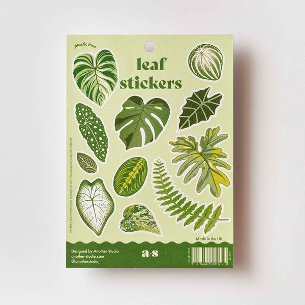 Houseplant Leaves - Sticker Sheet