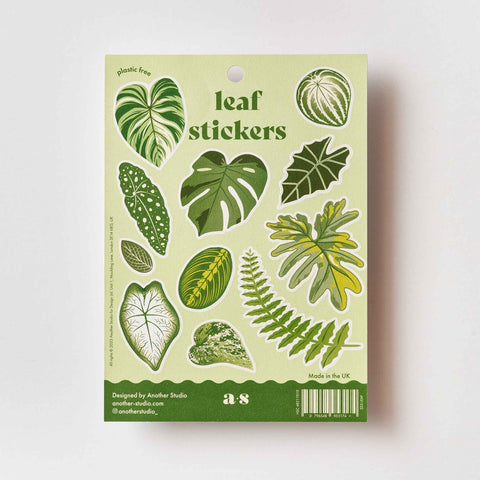 Houseplant Leaves - Sticker Sheet