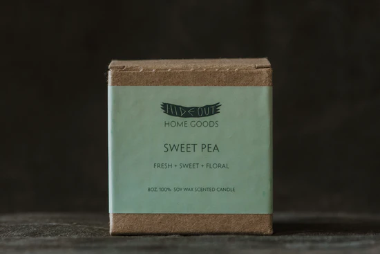 Sweet Pea Candle - Hideout Distro