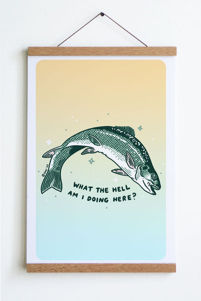 What The Hell (Fish) Print