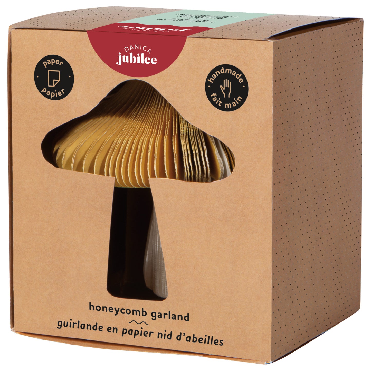 Mushroom Honeycomb Garland