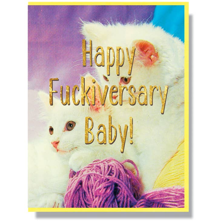 Fuckerversary Card