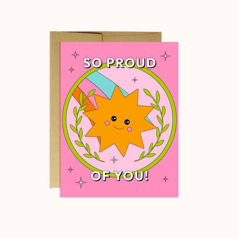 Proud of You Encouragement Card