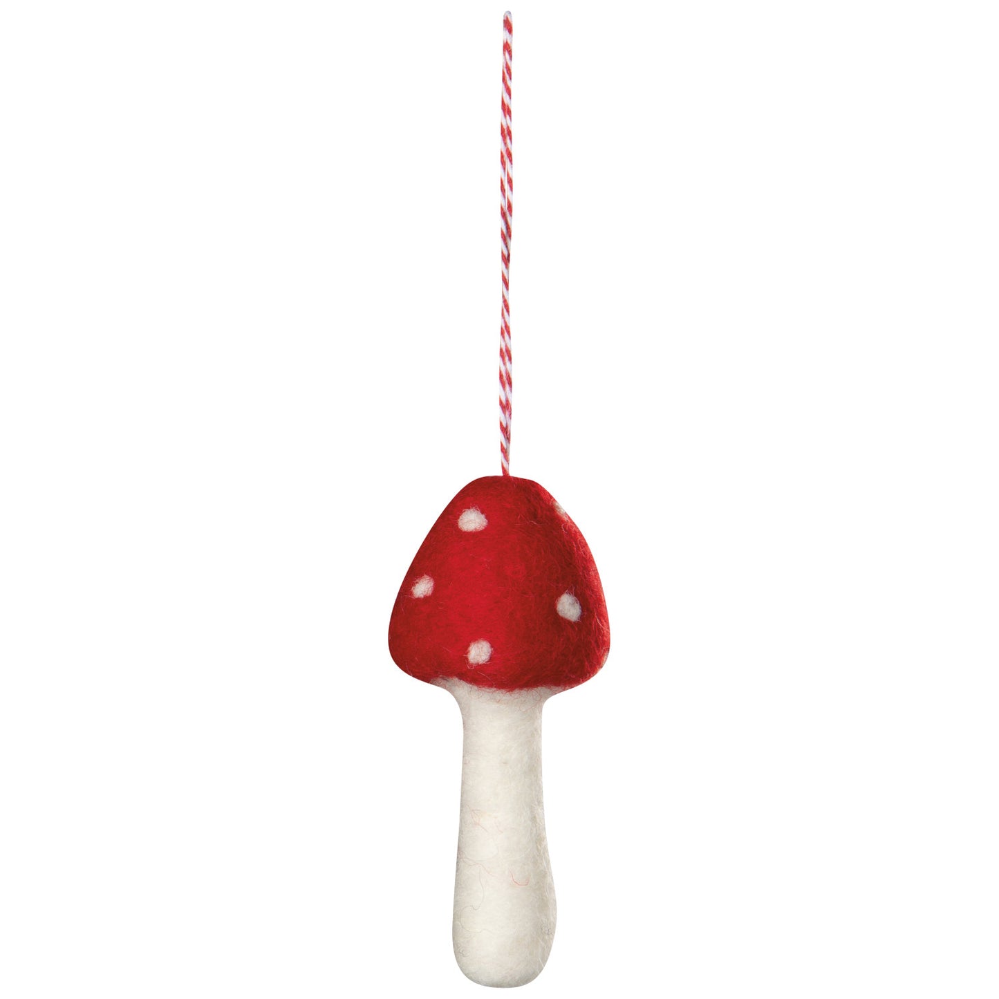 Toadstool Felt Ornament - 4 Colors