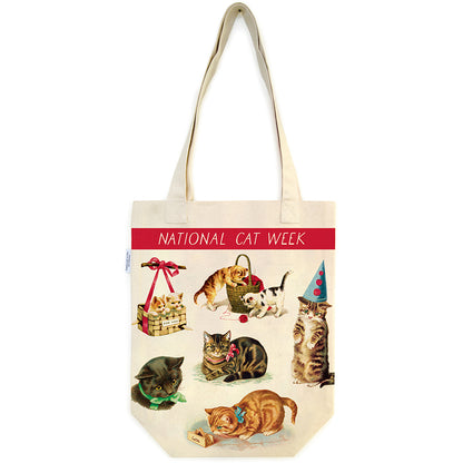Cavallini Tote Bag - Cats