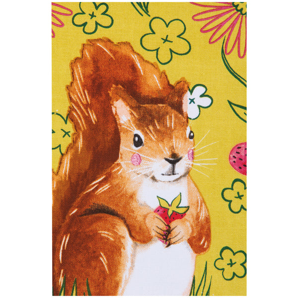 Mr. Squirrel Dish Towel