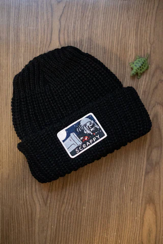 Scrappy Raccoon Chunky Toque