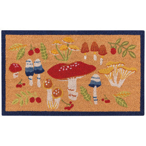 Field Mushrooms Doormat